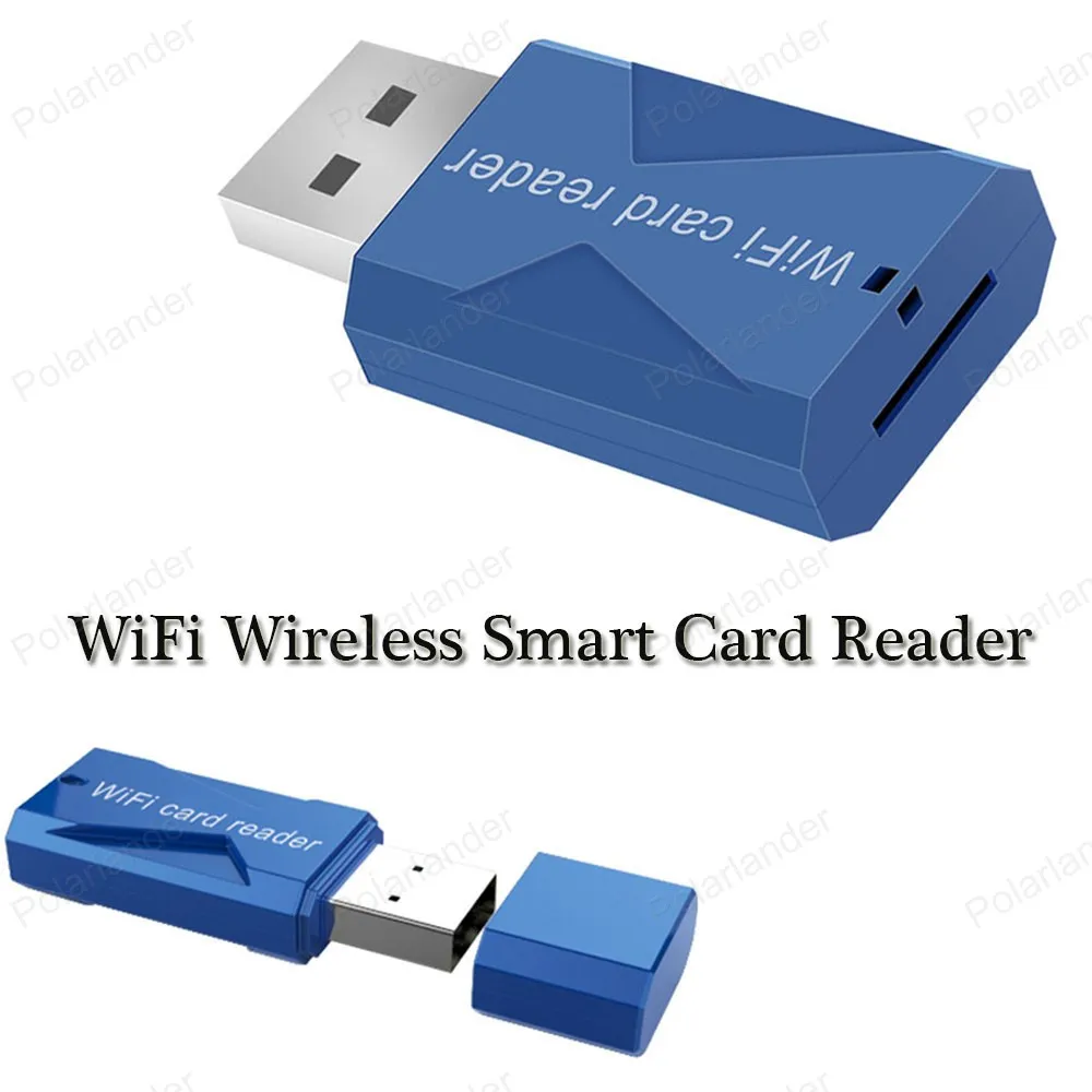 Wi Fi беспроводной считыватель смарт карт для смартфона Прямая поставка