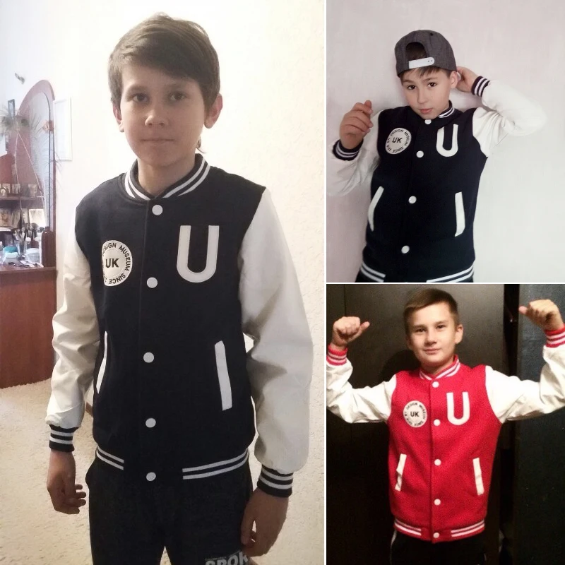 2018 весенний брендовый бейсбольный свитер для мальчиков детская куртка девочек