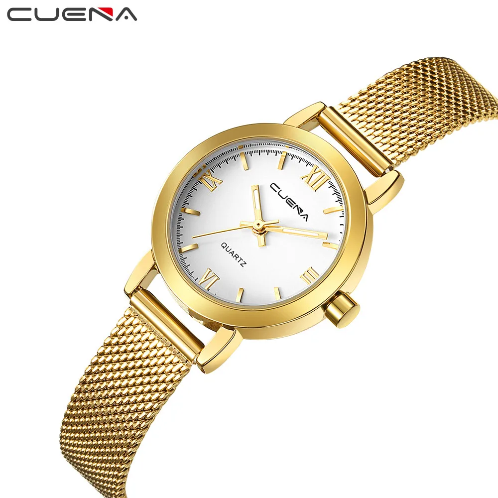 Montre Femme,, Топ бренд, роскошные женские часы, браслет из нержавеющей стали с сеткой, часы, женское платье, кварцевые часы, Relogio Feminino