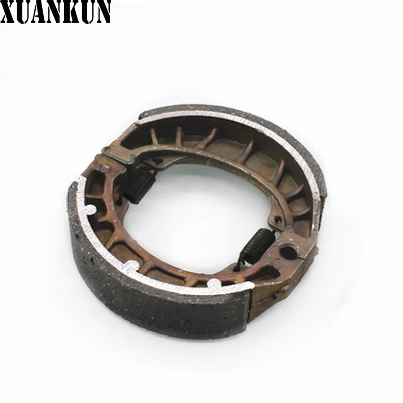 Передние и задние тормозные колодки XUANKUN CG125 барабанные тормоза кожаные блоки для
