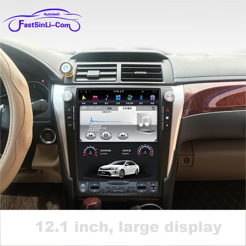 12 1 дюймовый Android плеер для Toyota Camry 2012 2017 радио GPS навигация DVR камера DVD