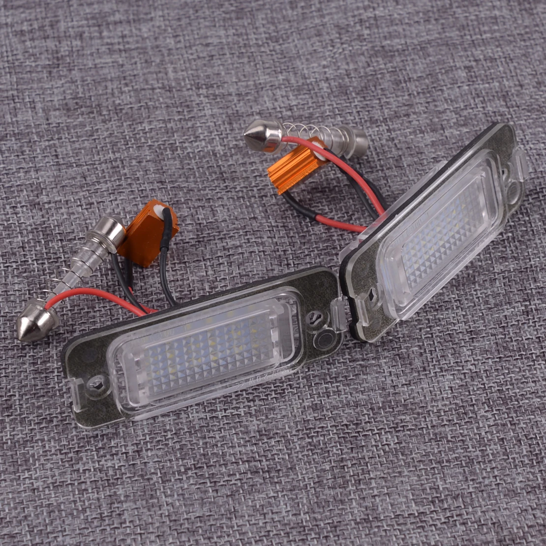 Beler 2 шт. светодиодный номерной знак свет подходит для Mercedes W163 W164 X164 ML GL