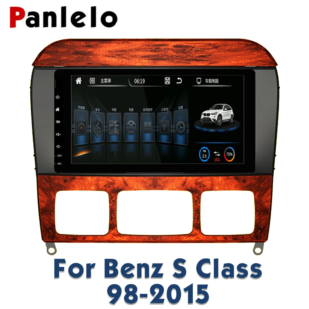Автомобильный DVD GPS Panlelo Bluetooth-навигатор для Mercedes Benz Android 6 0 clk w 209 | Автомобили и