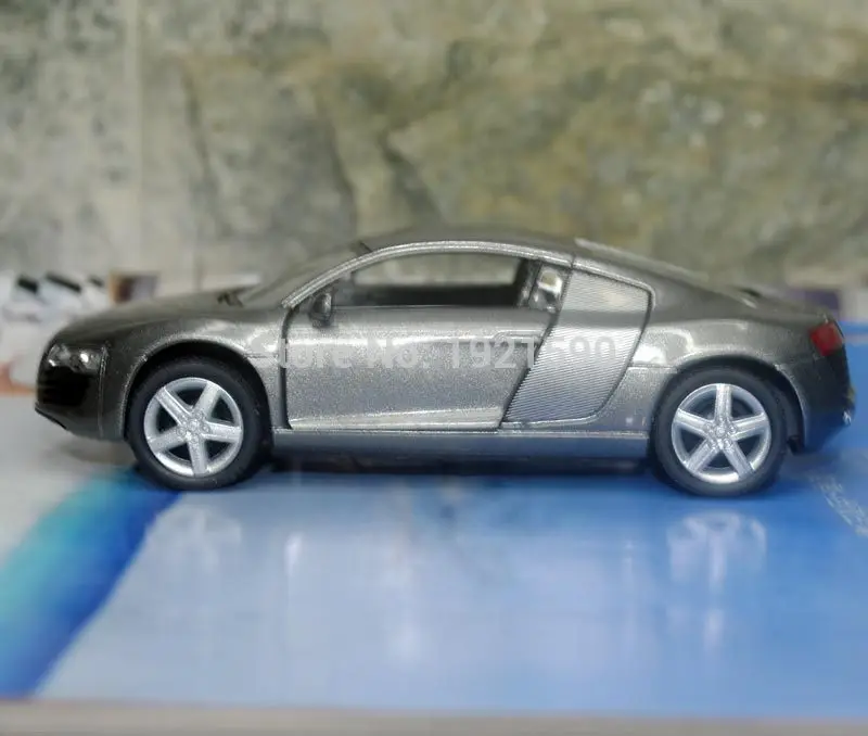 KT 1/36 масштабная модель автомобиля игрушки Германия Audi R8 литья под давлением металлическая модель автомобиля игрушка для подарка/коллекции/детей