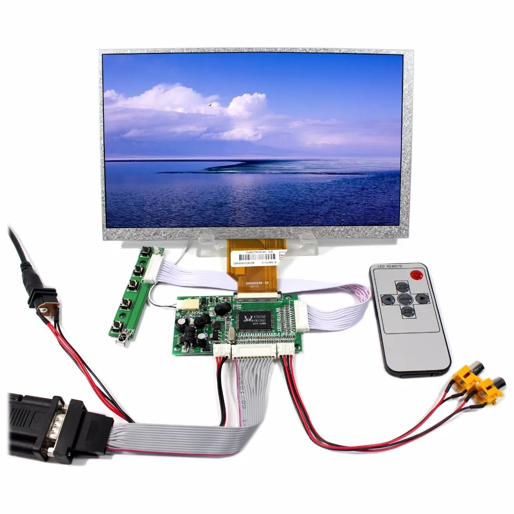

Resolution 800x480 9" tft Lcd Screen with Remote Control, PCB Board