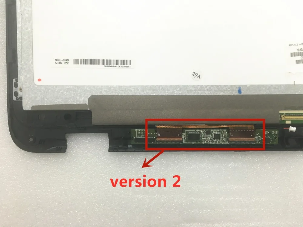 Замена ЖК-дисплея с рамкой 13," для hp Pavilion 13-A серии 13-a013CL X360 сенсорный экран стекло дигитайзер Замена