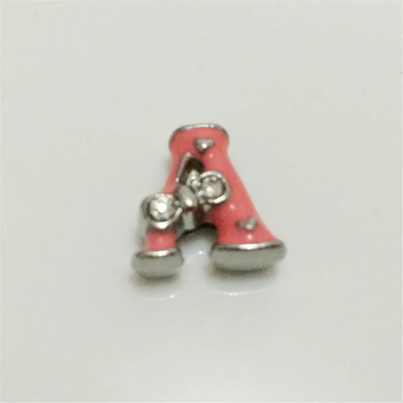8 мм DIY бант скользящие буквы "A Z" выбирают свободно подходят самодельный