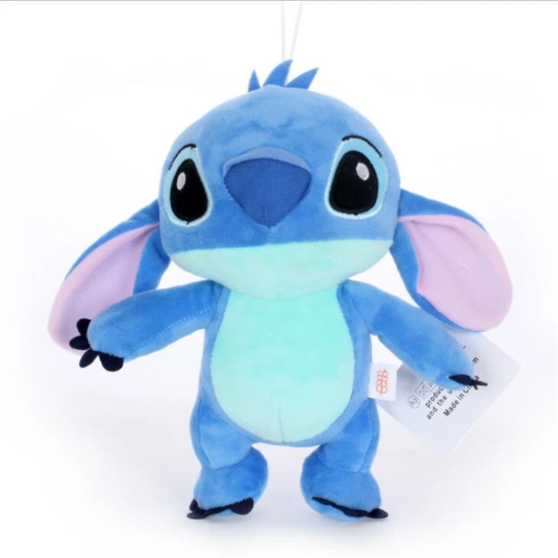 12 шт./лот 20 см Kawaii Stitch плюшевые игрушки аниме Лило и Ститч для детей лучшие