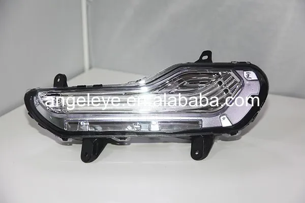 2013- год для FORD Kuga Escape светодиодный DRL Дневной ходовой светильник с поворотом светильник s V2