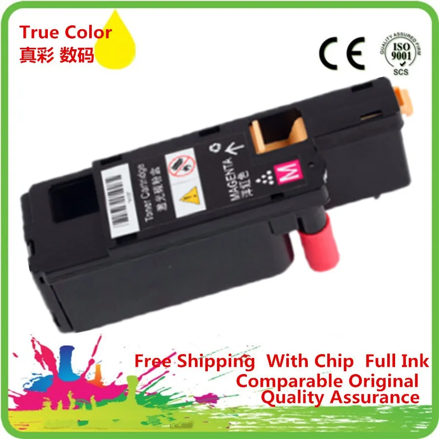 Compatible Color Toner Cartridge Replacement For Xerox Phaser 6125 6125N Laser Printer 106R01334 106R01333 106R01332 106R01331 | Компьютеры