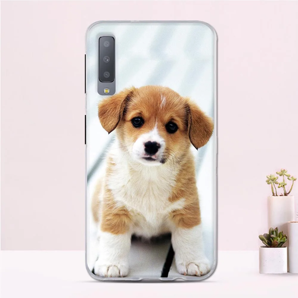 Мягкий чехол из ТПУ для Samsung Galaxy A7 2018 с мультяшным рисунком A750 силиконовый a7 A750F |