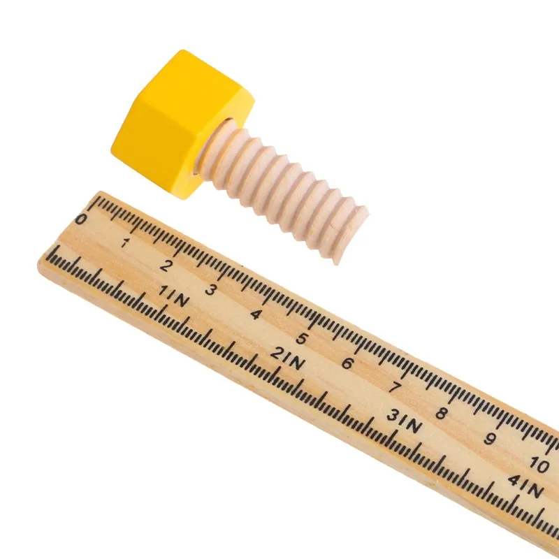 Новинка 1 набор детский деревянный ящик для ремонта инструментов забавная