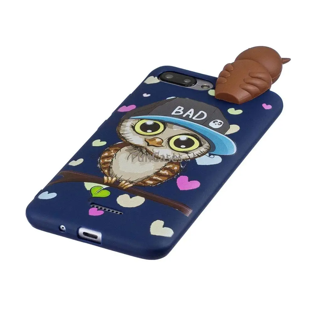 Чехол для Xiaomi Redmi 6A чехол Coque мягкий из ТПУ Fundas Мультяшные куклы игрушки чехлы