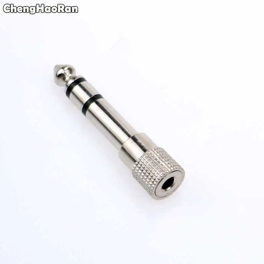 ChengHaoRan 6 35 мм 1/4 &quotштекер до 3 5 1/8&quot гнездовой аудио адаптер гнездо стерео для