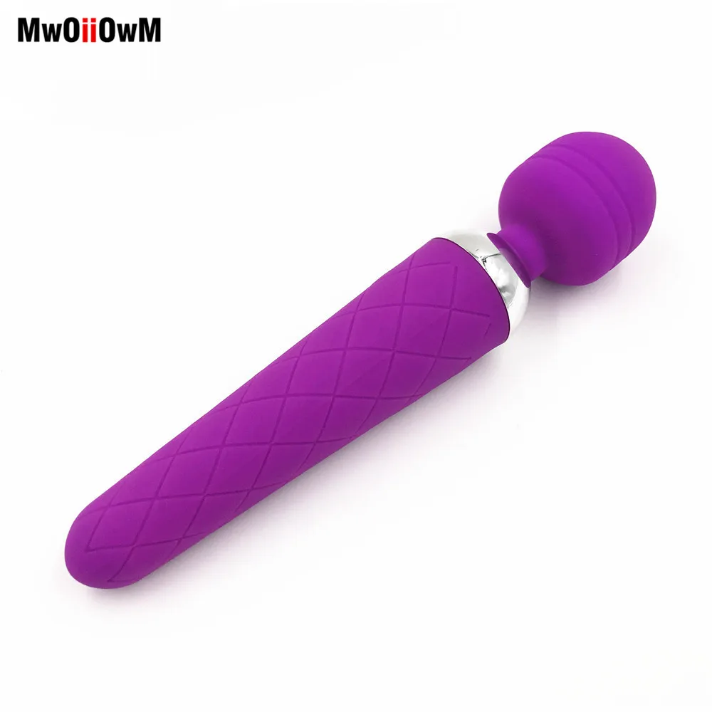 MwOiiOwM USB Перезаряжаемый микрофон вибратор массажер для точки G водонепроницаемая