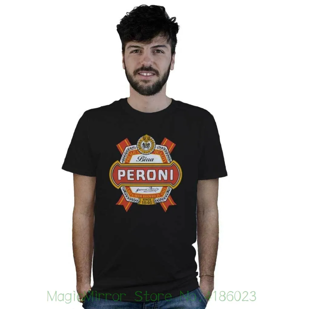 Maglia Maglietta футболка Birra Beer Italia Peroni логотип дешевая цена 100% хлопок футболки