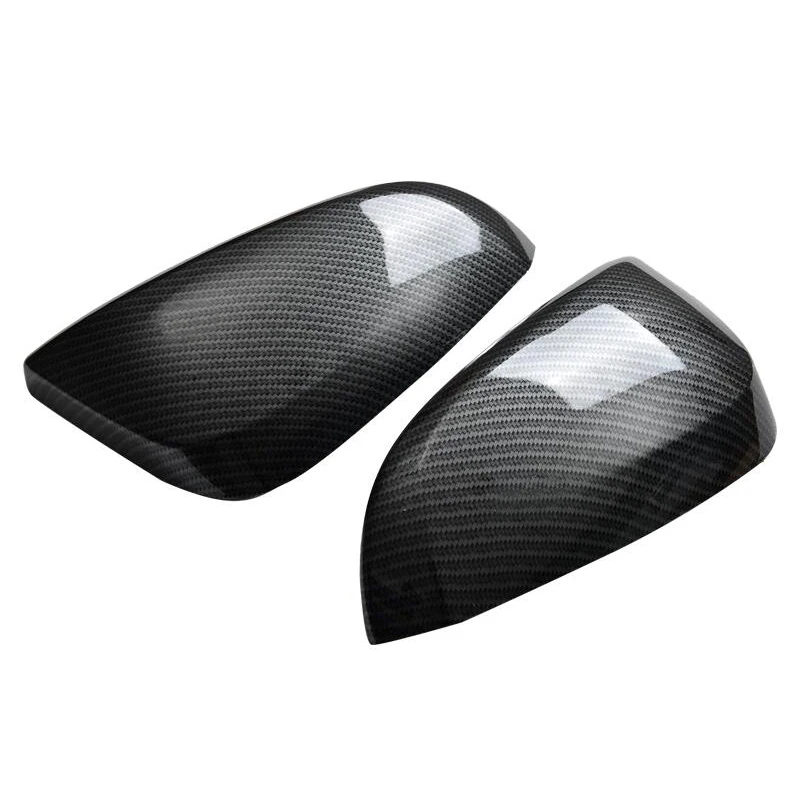 Carbon Fiber Style Крышка зеркала боковой двери заднего вида декоративная отделка для Toyota Harrier XU60 2013 - Цвет: Carbon Fiber Style