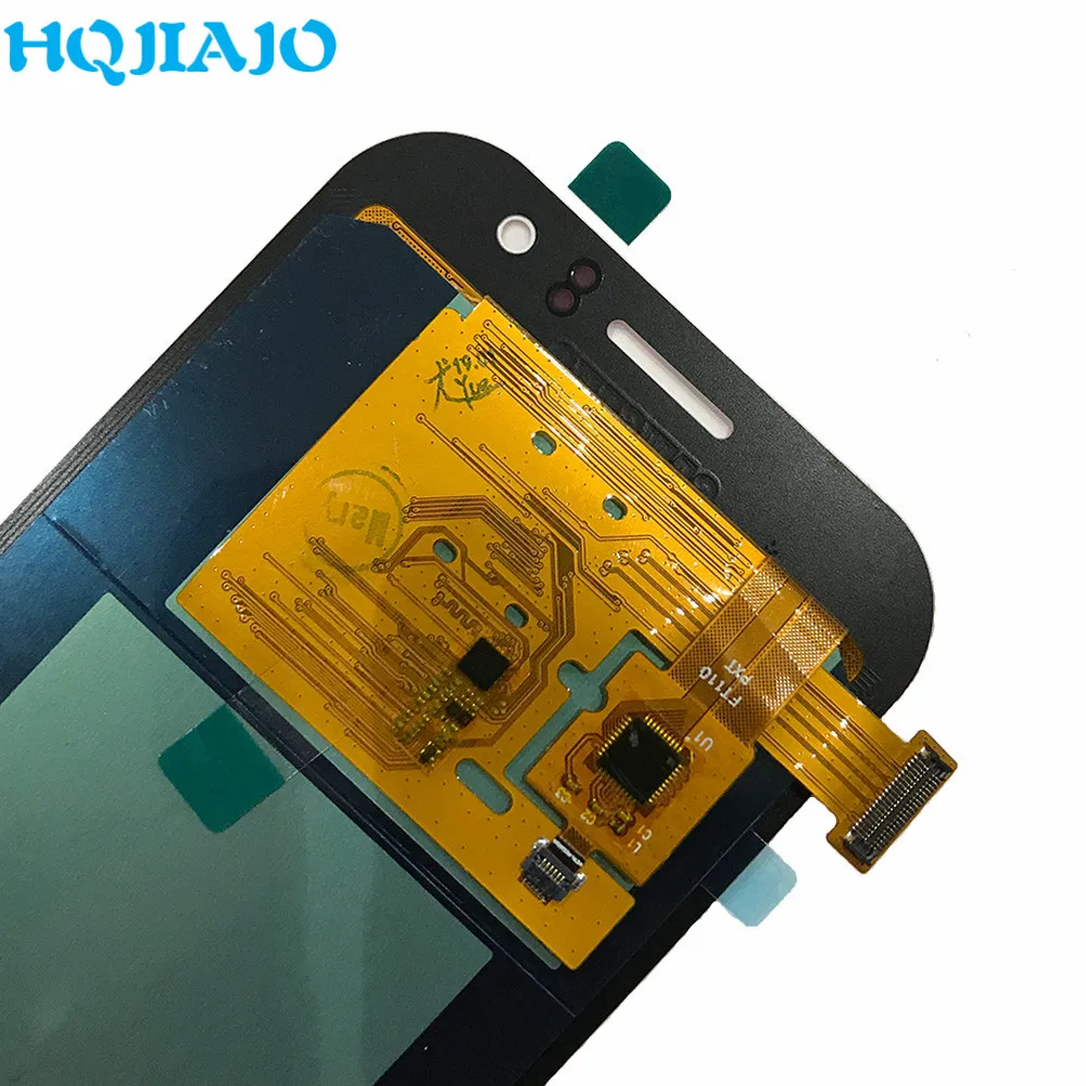 Super AMOLED ЖК экран для Samsung J120 дисплей дигитайзер сенсорного экрана Galaxy J1 2016 J120F J120H в
