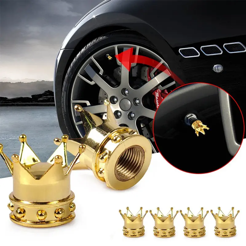 VicTsing 4 шт. универсальные колпачки для воздушных клапанов автомобильных шин