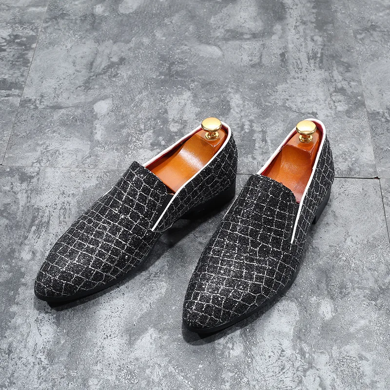 Мужские кожаные туфли оксфорды на плоской подошве с острым носком Zapatos размера
