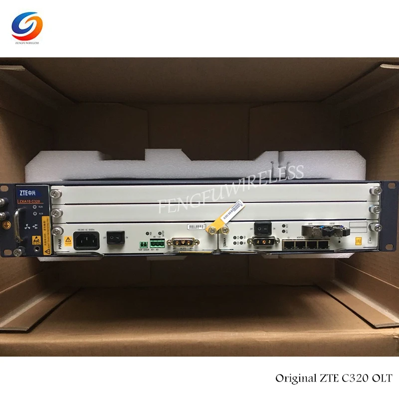 2020 самая популярная оригинальная ZTE ZXA10 C320 OLT 1GE SMXA карта * 1 шт с PRAM картой AC + DC