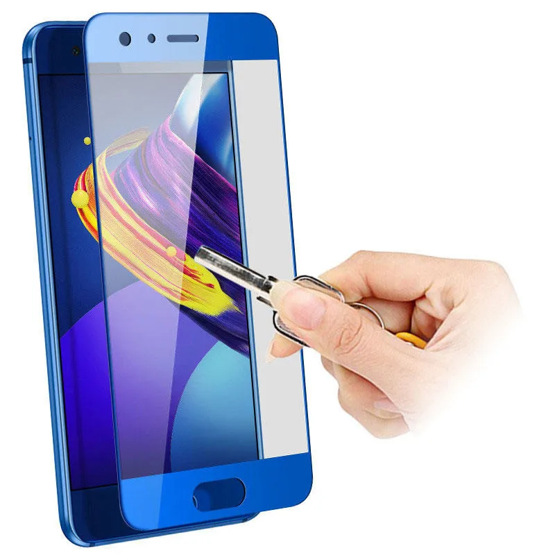 Полное покрытие класса для Honor 9 Lite Защитная пленка экрана закаленное стекло Huawei