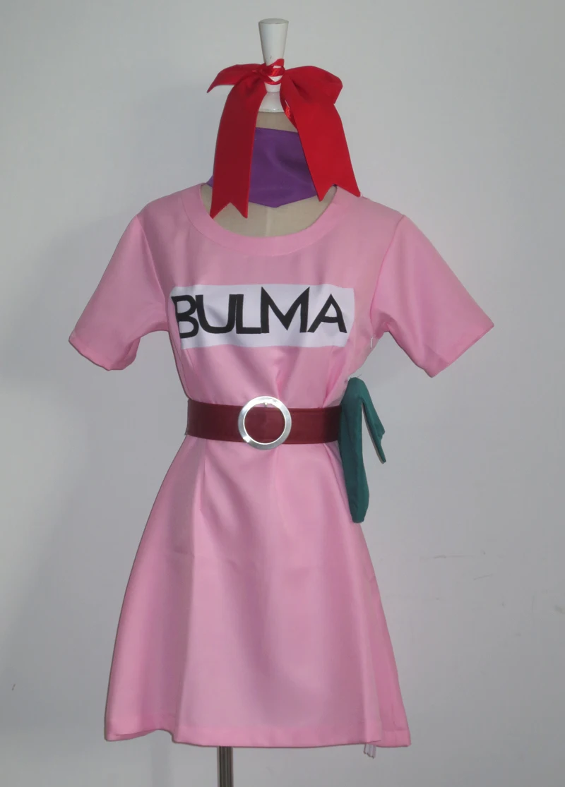 Dragonball Z bulma Косплэй костюм |