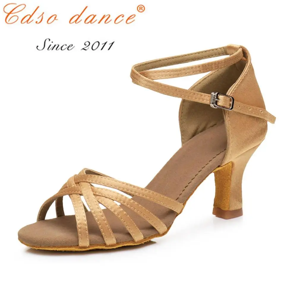 Женские атласные туфли для латиноамериканских танцев cdso обувь девушек и женщин