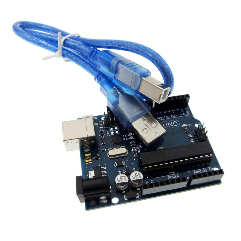 10 шт. UNO R3 MEGA328P ATMEGA16U2 1UNO R3 + 1 USB-кабель
