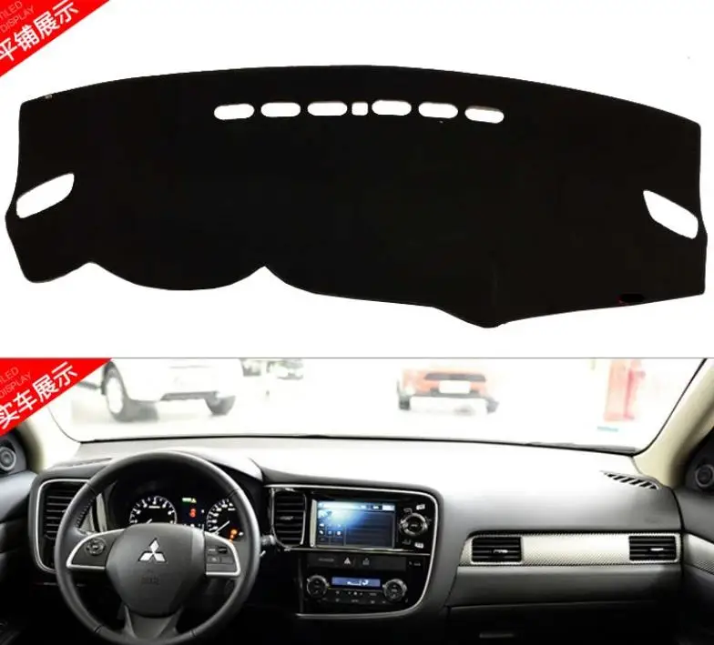 Коврики для приборной панели автомобиля Mitsubishi Outlander Airtrek 2007 2008 2010 2011 2012 2013 2014 2016 2015