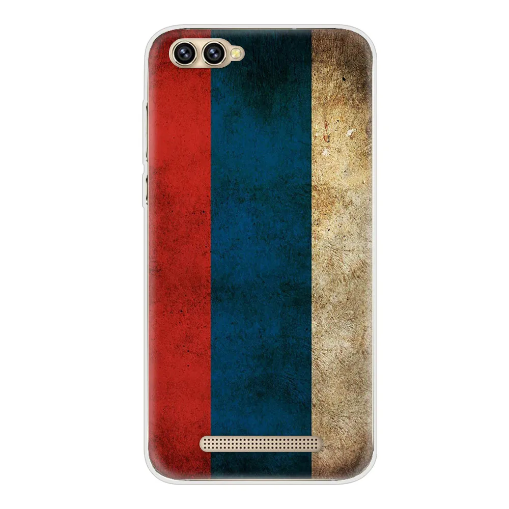 Чехол для телефона с флагом Doogee mix 2 mix2 BL5000 7000 X10 20 30 Shoot1 TPU прозрачный мягкий