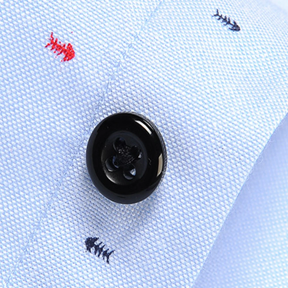 Caiziyijia 2019 осень мода с длинным рукавом Camisa Masculina высокое качество принтом