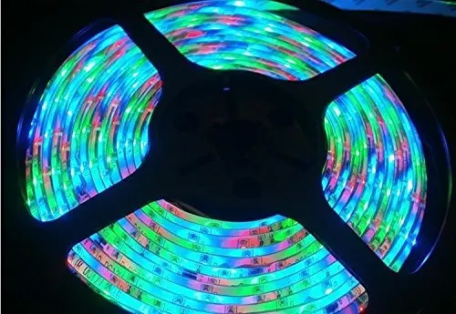RGB 5M SMD3528 гибкая лента светодиодная Водонепроницаемый/не 300 комплект светодиодной