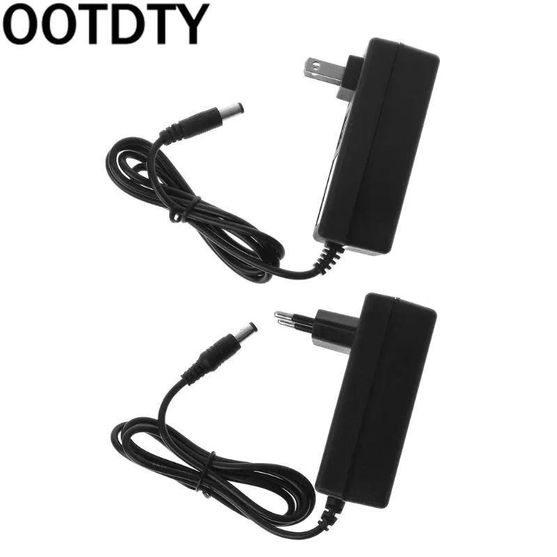 OOTDTY зарядное устройство 16,8 V DC 2A Интеллектуальный литиевый адаптер питания EU US Plug