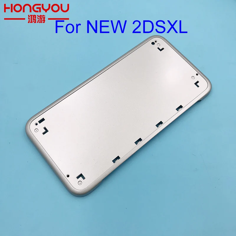 Серебряная средняя Верхняя Рамка чехол подставка для Nintend New 2DS XL/LL ремонт