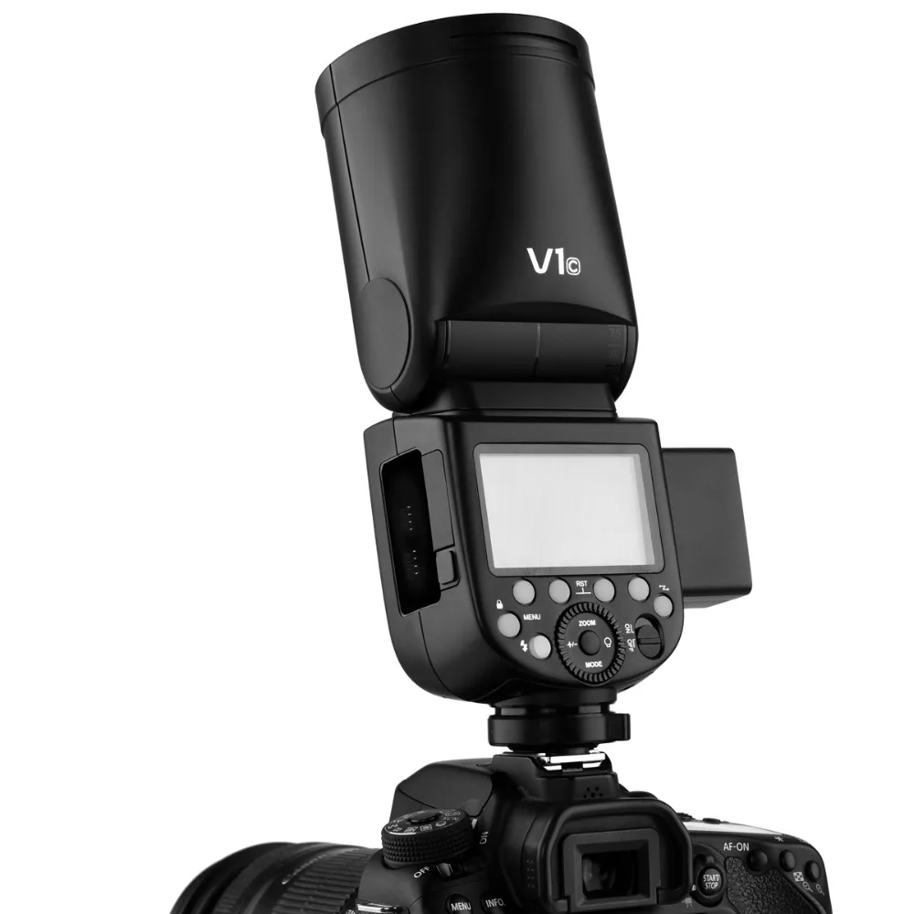 Предварительная продажа Godox V1 76 Вт круглая головка Speedlite вспышка V1C V1N V1S TTL 1/8000s HSS