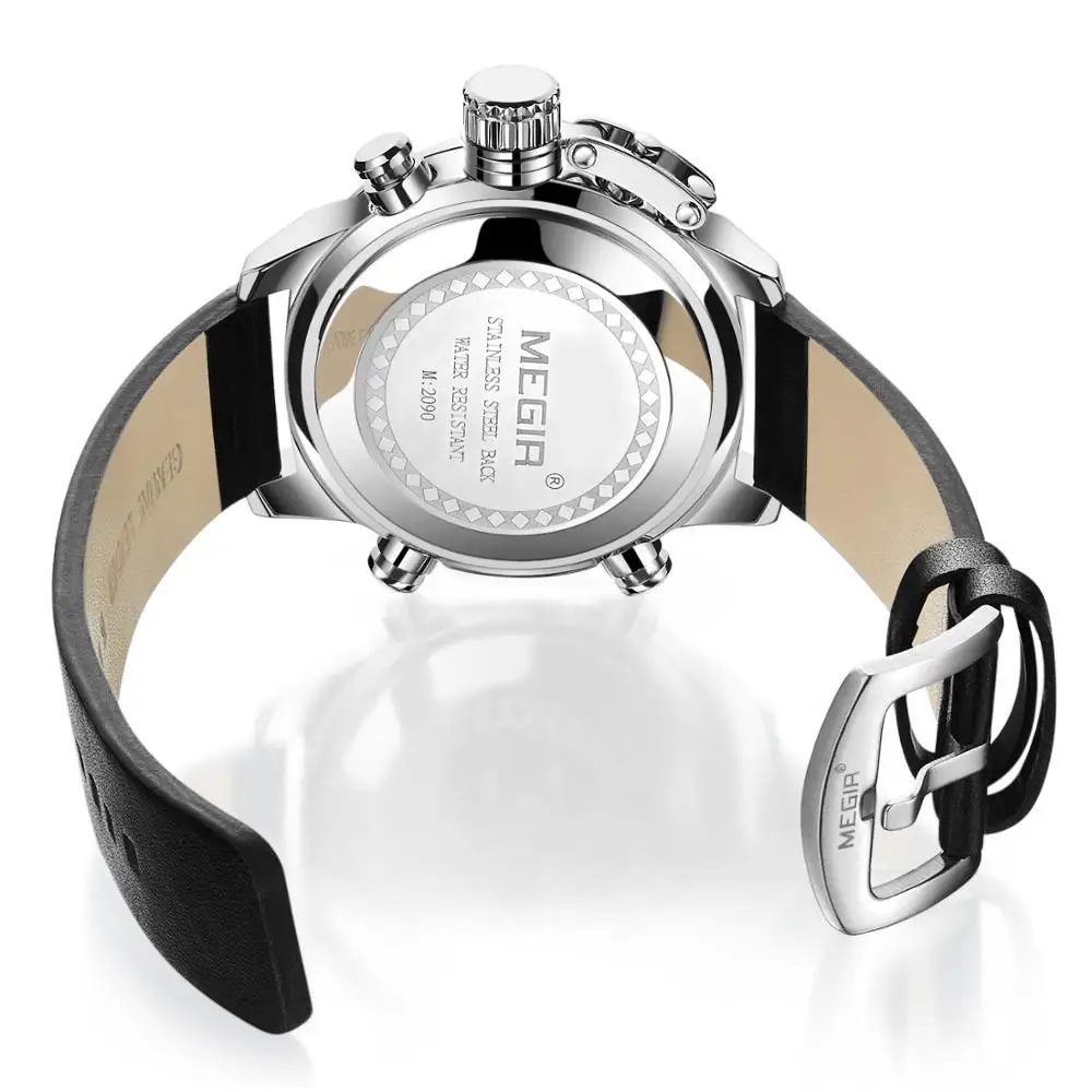 

Reloj Hombre Sport MEGIR Top Brand Luxury Watch Men Watches Waterproof Male Watch Men Simple Design Wrist relogio masculino