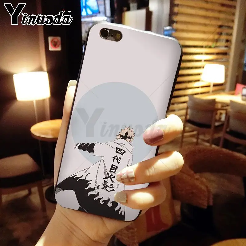 Yinuoda Hokage Naruto Kakashi amine TPU Мягкий силиконовый чехол для телефона iphone X XS MAX 8 7plus 5S SE 6s