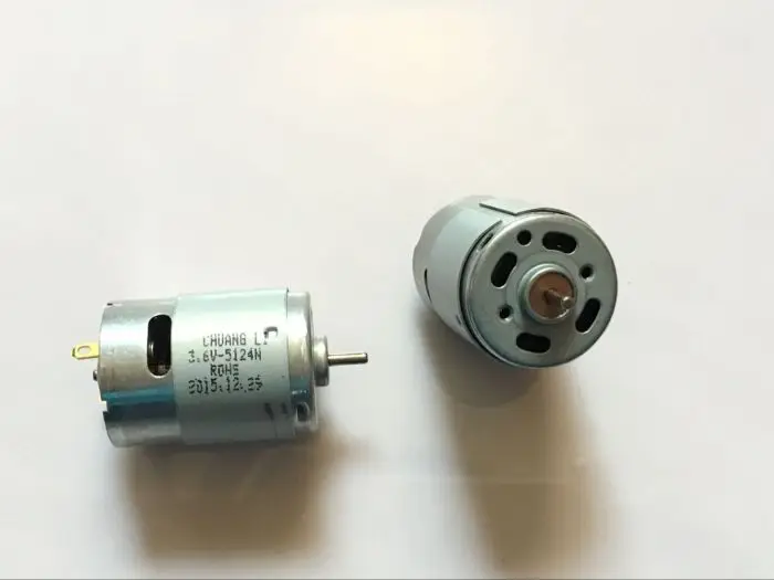 3,6 В 12000 об/мин RS-380PH Миниатюрные электрические инструменты постоянного тока двигатель с постоянным магнитом/вентилятор/электрические/Аксессуары для мотора DIY