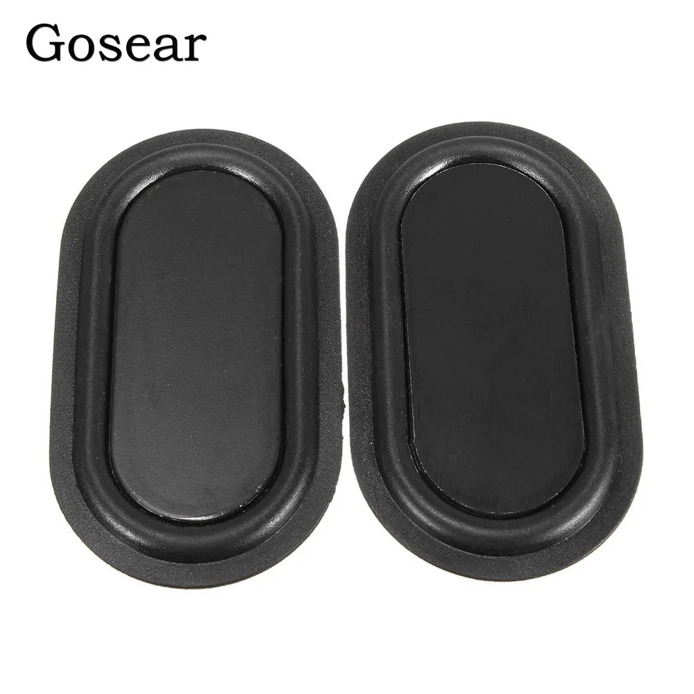 Gosear 1 пара 40x80x1 мм аудиоколонка пассивный радиатор вспомогательная пластина