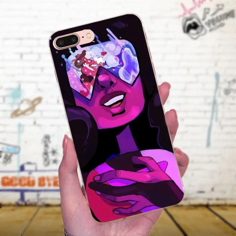 Мягкий мобильный телефон Steven Universe Doodle Crystal Gem Для Galaxy J1 J2 J3 J330 J4 J5 J6 J7 J730 J8 2015 2016 2017 2018