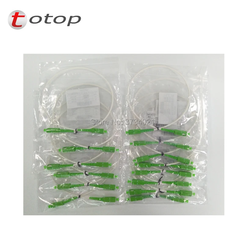 Волоконный кабель Patchcord SCAPC SM SX Длина изделия 1 м G657B3|Оптоволоконное оборудование|
