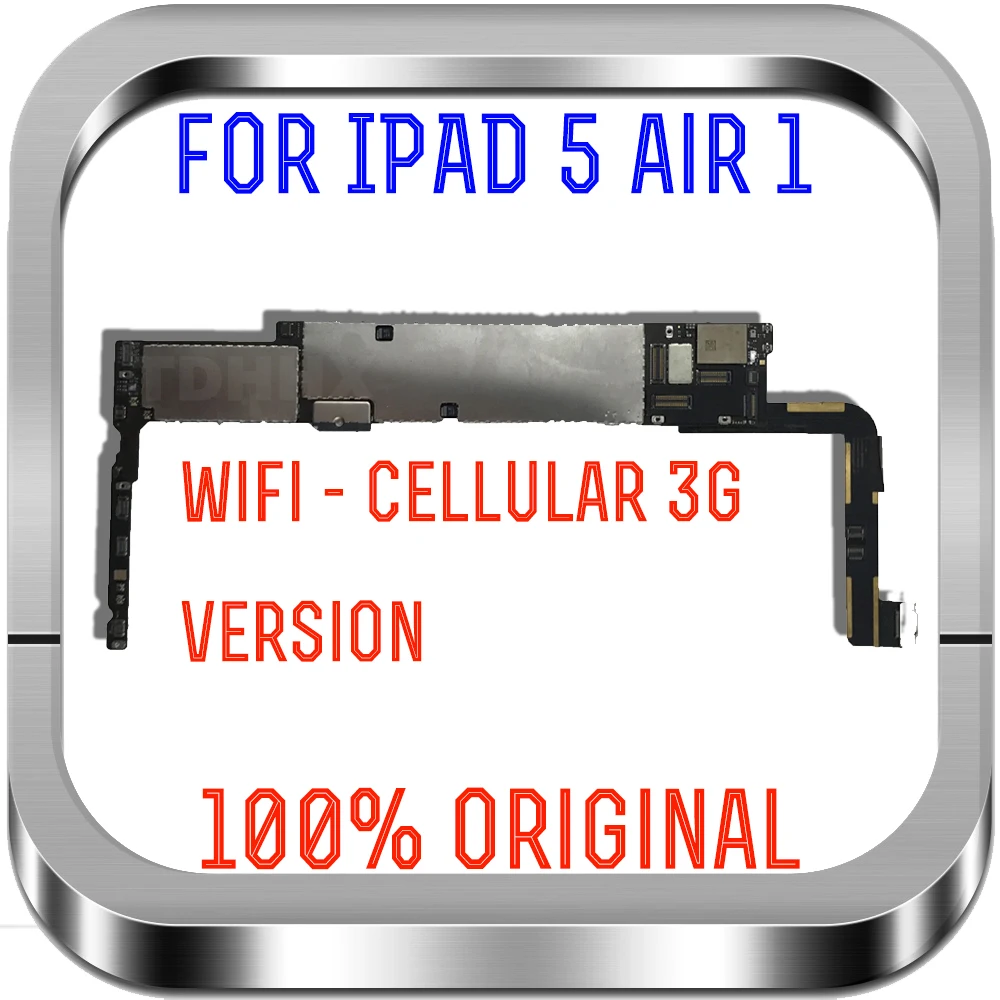 16/32/64/128 ГБ разблокированый для Ipad 5 материнскую плату Панели, Wi-Fi+ Сотовая связь Версия для Ipad Air 1 Материнская плата с IOS Системы