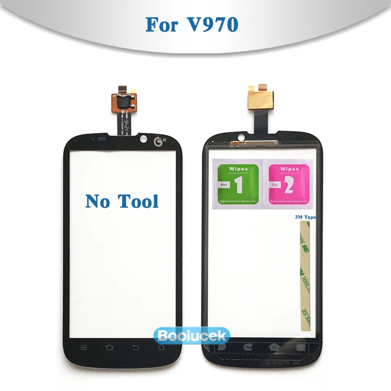 Замена высокого качества 4 3 &quotдля ZTE X3G V970 V970M сенсорный экран дигитайзер Датчик