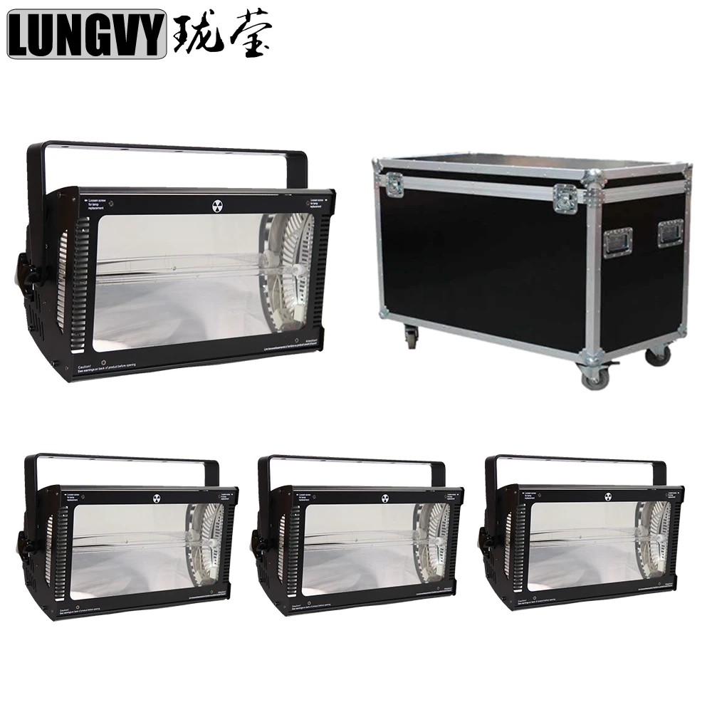 4 шт./лот Flightcase Packing Martin Atomic 3000 стробоскоп супер яркий DMX Бесплатная