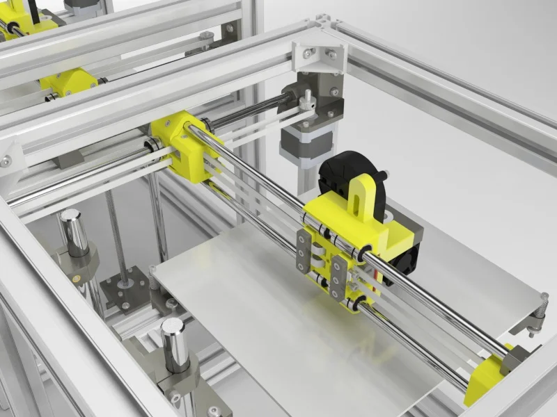 1 комплект 3D принтер HyperCube Evolution экструзионная рама для принтера DIY X300 x Y300 Z300