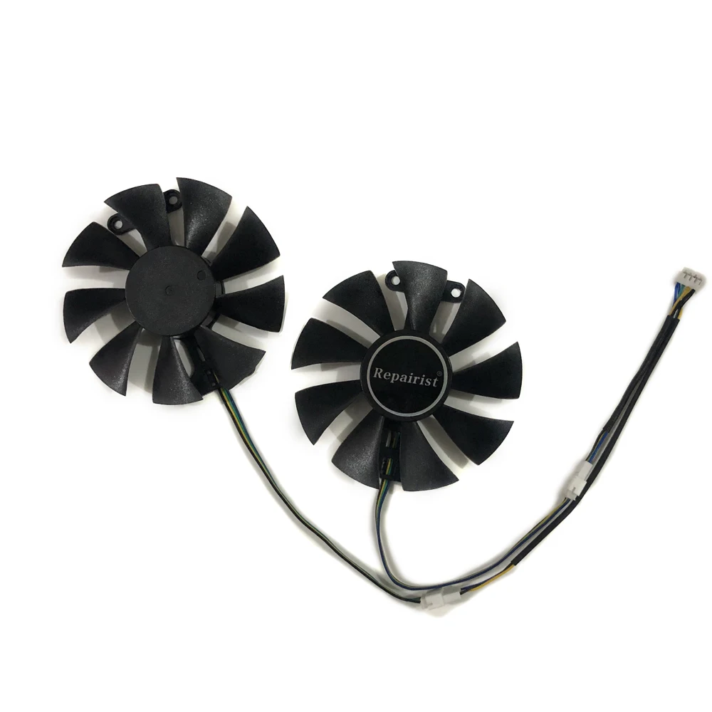 2 шт./компл. Geforce GTX950 GTX960 GPU Графика карты Cooler VGA вентилятор для Zotac GTX 950/960 AMP