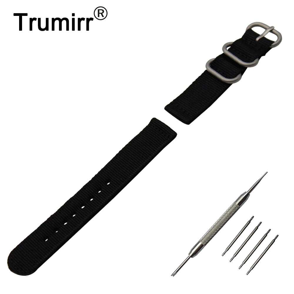 Ремешок нейлоновый для Samsung Gear S2 Classic R732 / R735 Zulu тканевый браслет на запястье