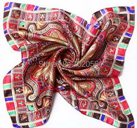 Новое поступление квадратный шелковый шарф платок оптовая продажа розничная