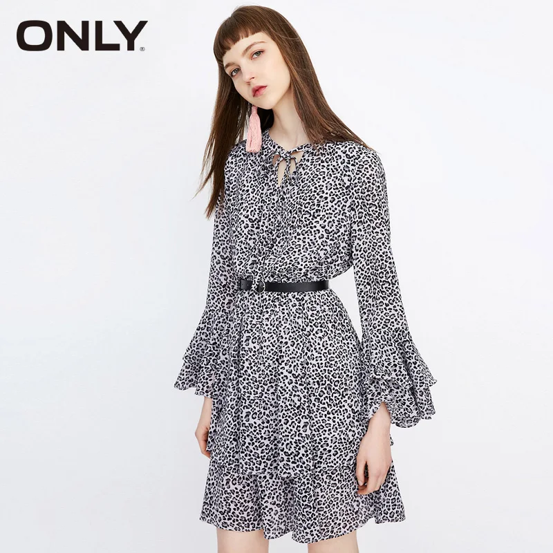 Только 2019 Весна и лето женское модное платье вечерние платья с расклешенными